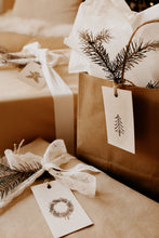 Étiquettes cadeaux-(paquet de 12)-Illustrations multiples