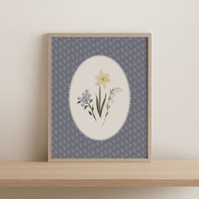 Print 395-Fleurs de printemps & motif