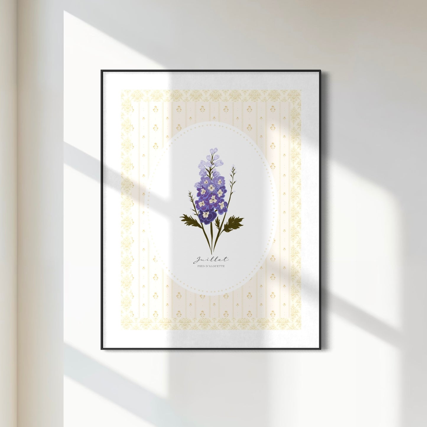 Art Print 539- Birth Flower series by Natasha Prévost