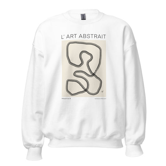Unisex Sweatshirt-L’art abstrait