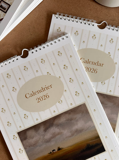 2026 Illustrated Calendar by Natasha Prévost