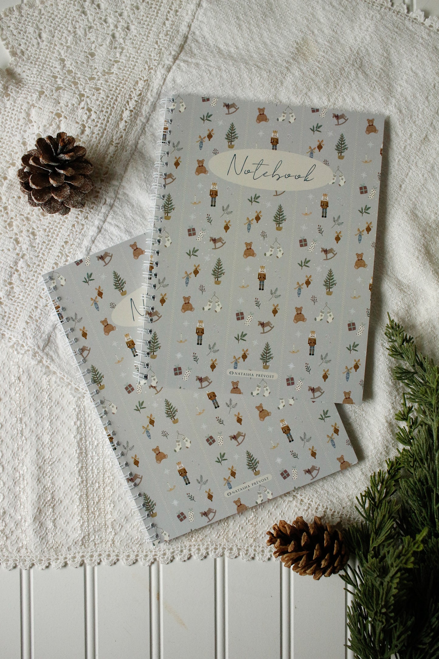 Illustrated Notebook - Nutcrackers by Natasha Prévost