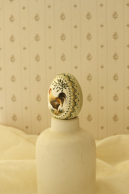 Hand-Painted Decorative Egg- Spring 2026 Collection by Natasha Prévost-No.9