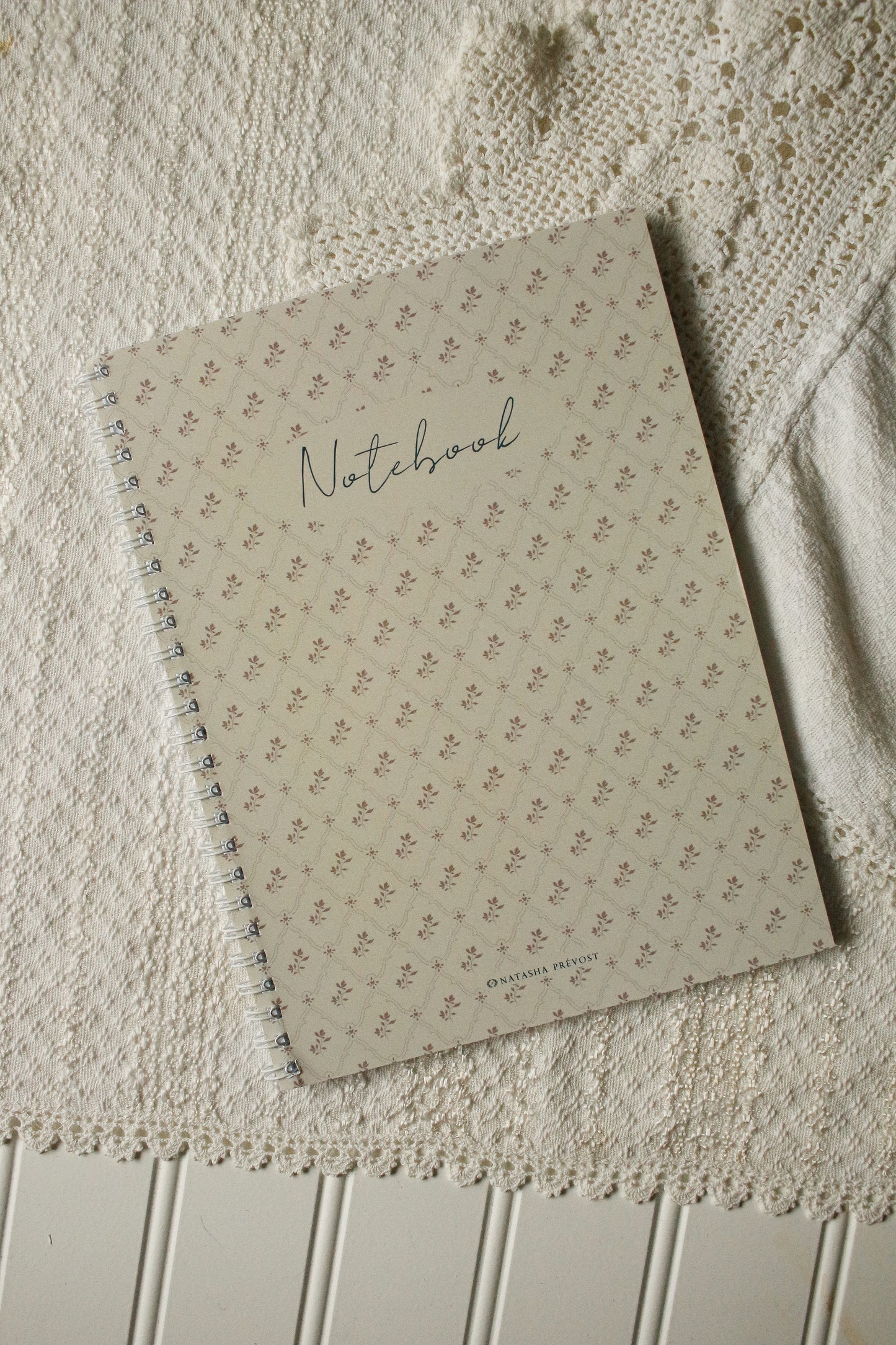 Illustrated Notebook - Vintage Florals by Natasha Prévost