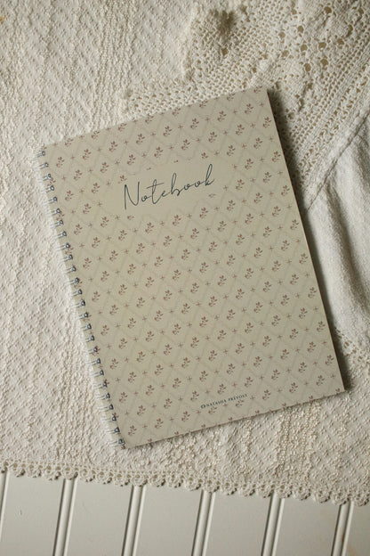 Illustrated Notebook - Vintage Florals by Natasha Prévost