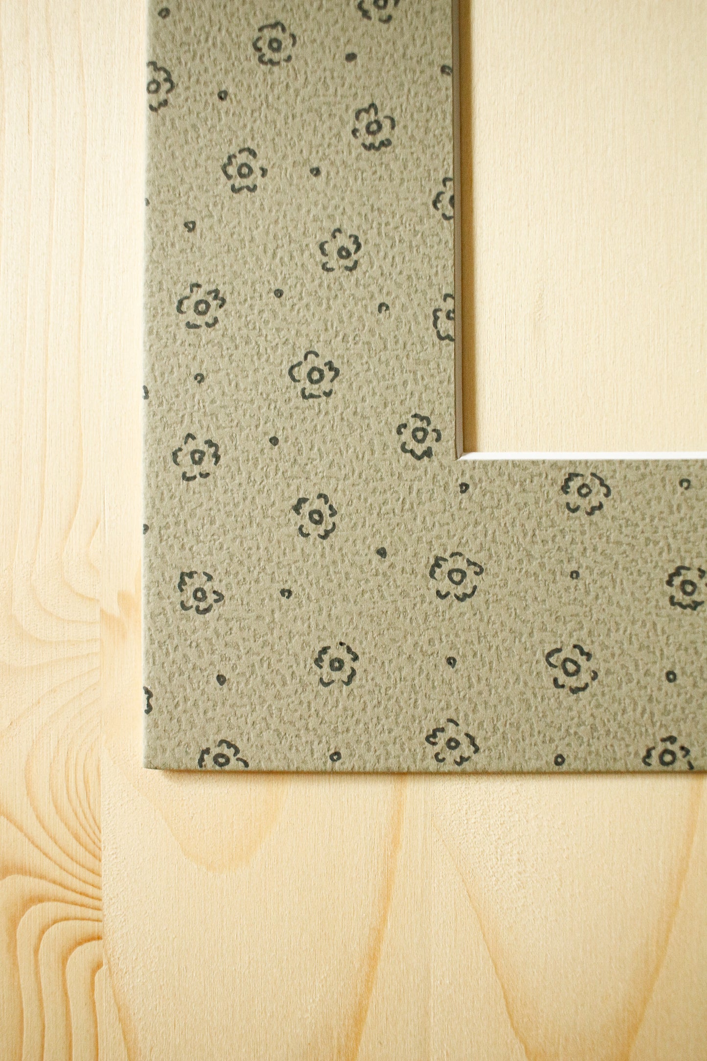 Hand-Illustrated Art Mat 7 by Natasha Prévost