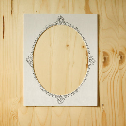 Hand-Illustrated Art Mat 2 by Natasha Prévost