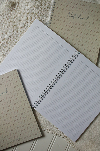 Illustrated Notebook - Vintage Florals by Natasha Prévost