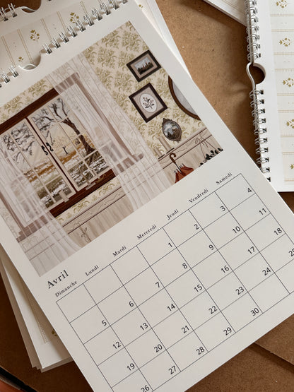 2026 Illustrated Calendar by Natasha Prévost