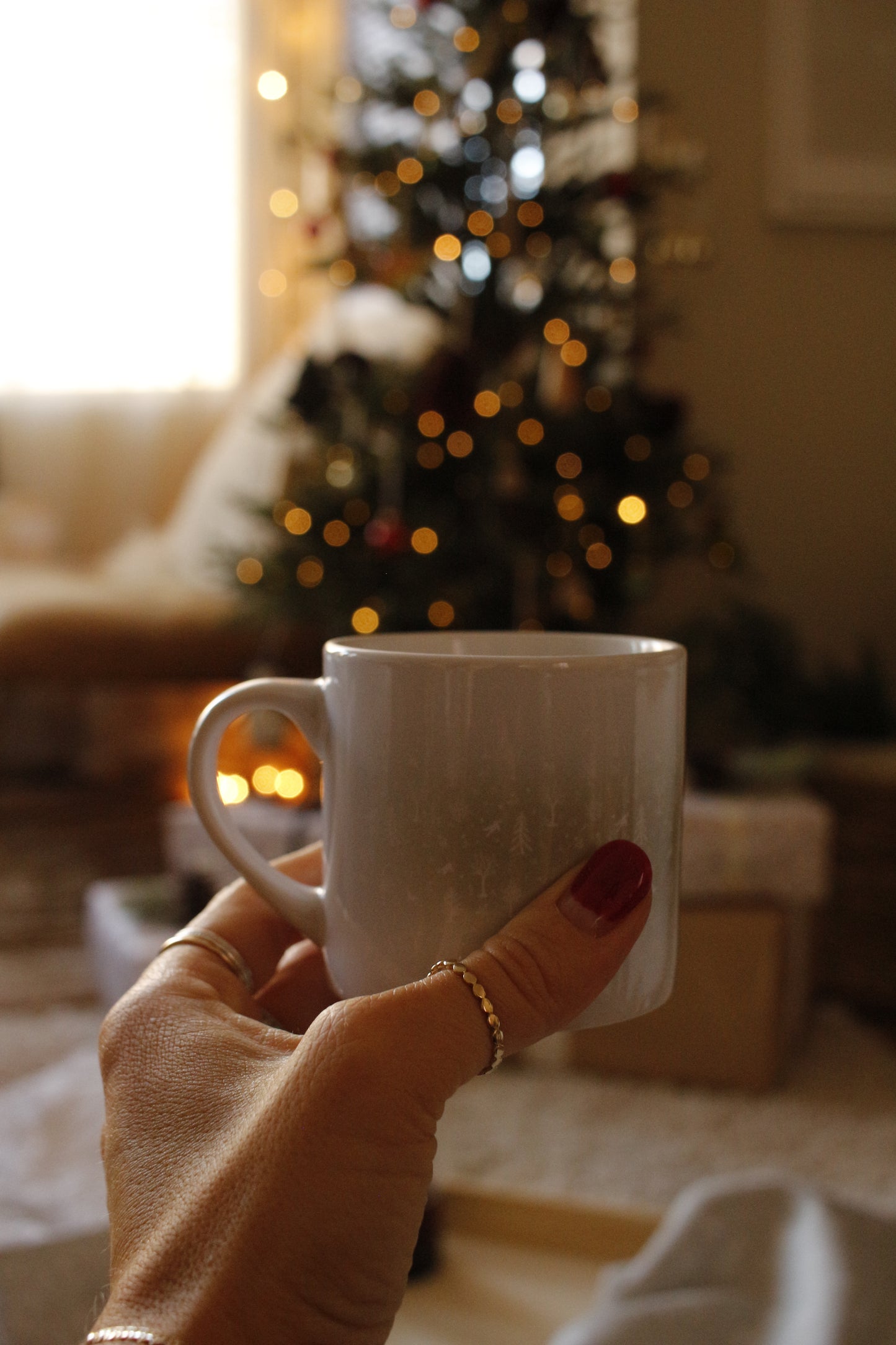 Ceramic Mug - Forest & Birds