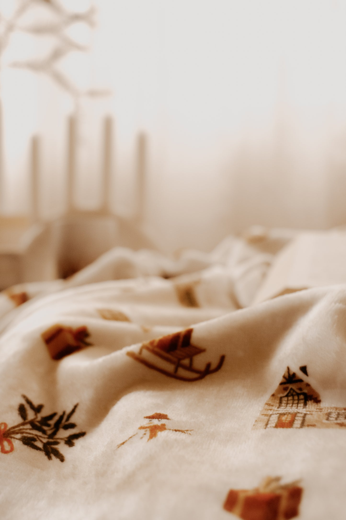 Soft Fleece Blanket - Houses & Co. by Natasha Prévost