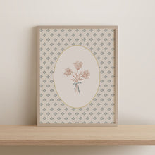 Print 396-Gypsophile & motif