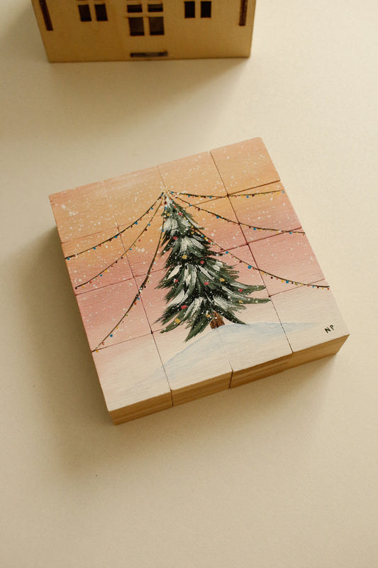 Hand-Illustrated Puzzle - 4 by Natasha Prévost