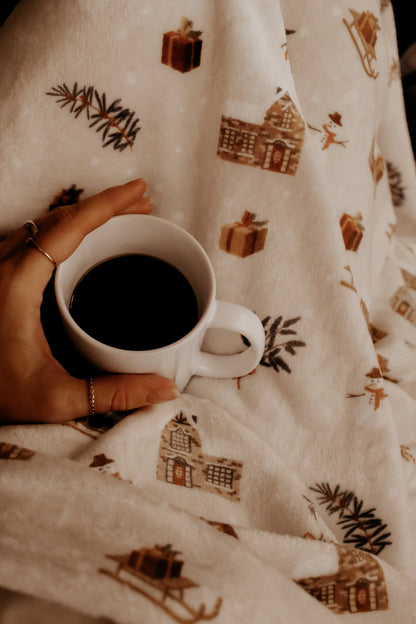 Soft Fleece Blanket - Houses & Co. by Natasha Prévost