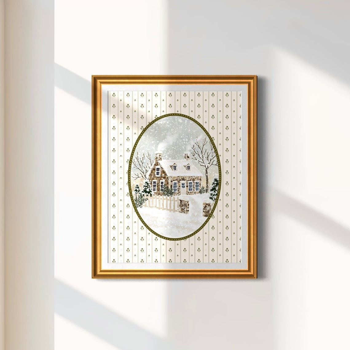 Print 365-Maison de pierres-Daytime