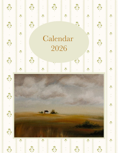 2026 Illustrated Calendar by Natasha Prévost