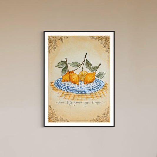 Art Print 478 - Sorrento Collection by Natasha Prévost