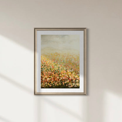 Art Print 560-Flowers in the Valley-Rendition B by Natasha Prévost (Copy 2)