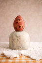 Hand-Painted Decorative Egg No.4 - Spring 2025 Collection by Natasha Prévost