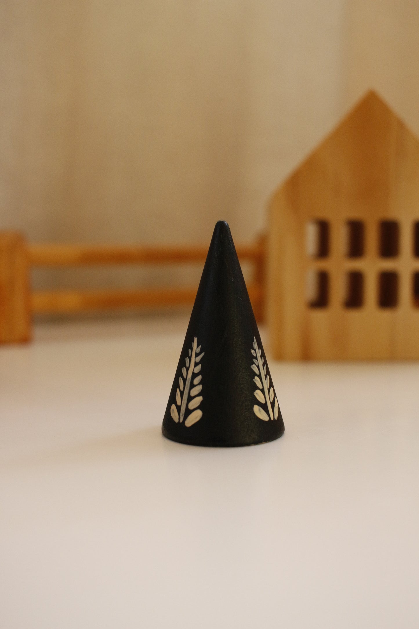 Mini Wooden Trees - Hand-Illustrated by Natasha Prévost