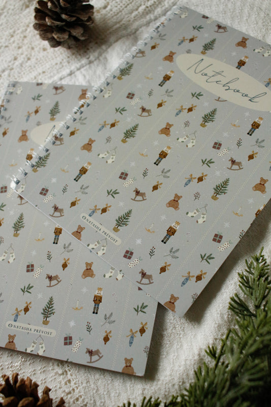 Illustrated Notebook - Nutcrackers by Natasha Prévost