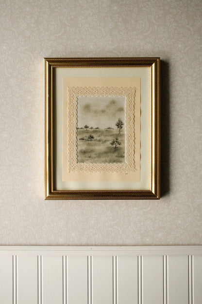 Art Print 462 - Print & Lace Series by Natasha Prévost