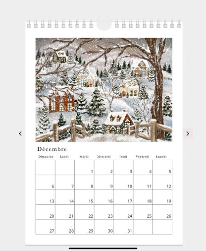 2026 Illustrated Calendar by Natasha Prévost
