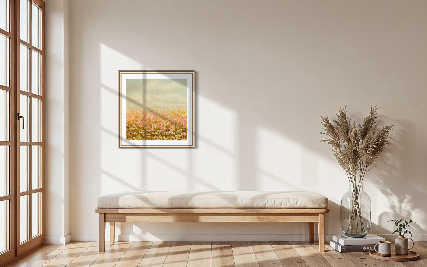 Art Print 566- Rose Flower fields by Natasha Prévost