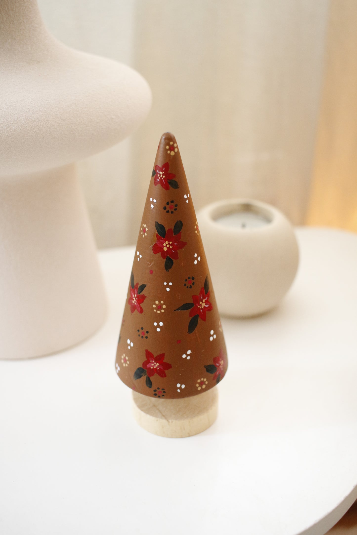 Wooden Trees - Hand painted by Natasha Prévost