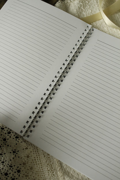 Illustrated Notebook - Floral Vines by Natasha Prévost