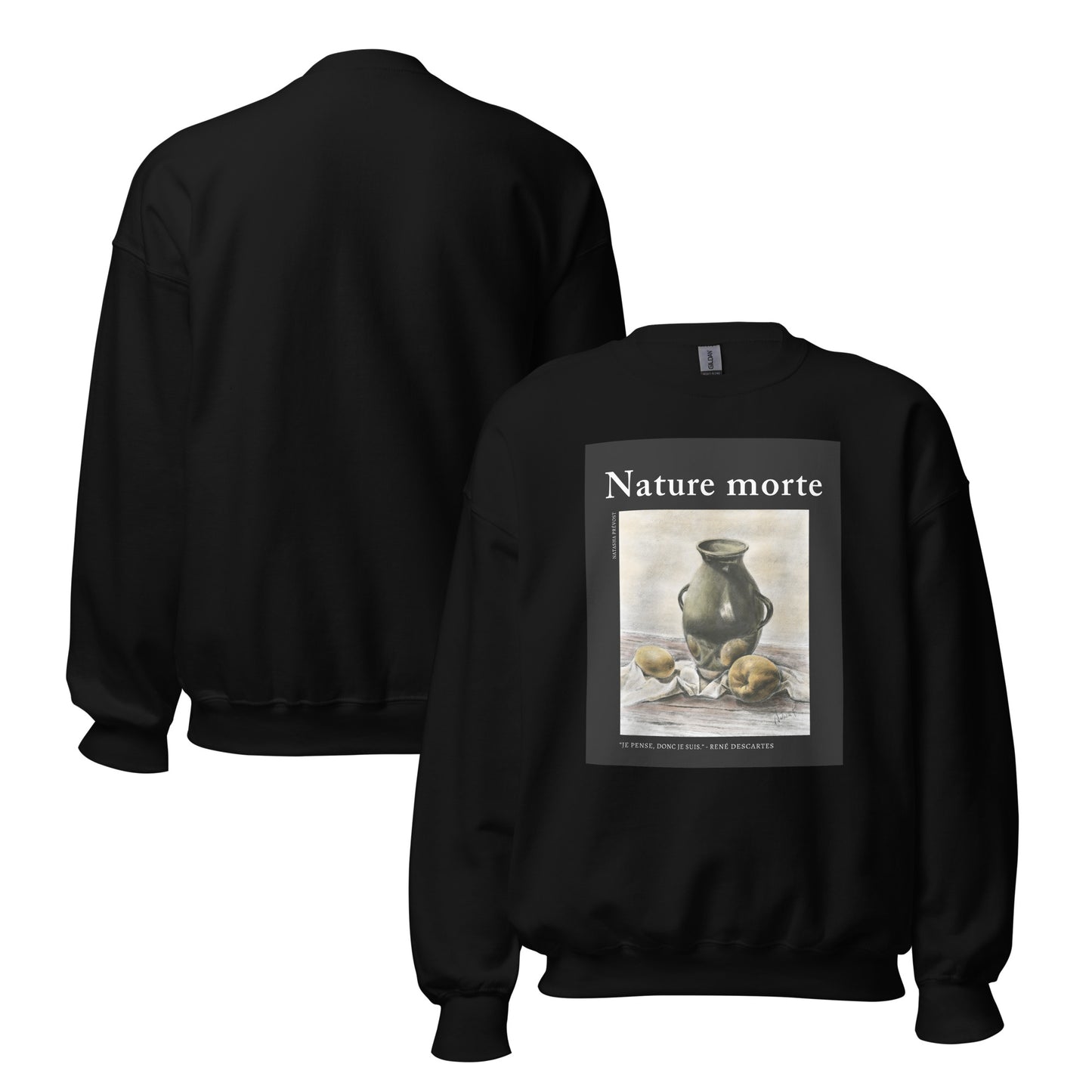 Unisex Sweatshirt-Nature morte/black