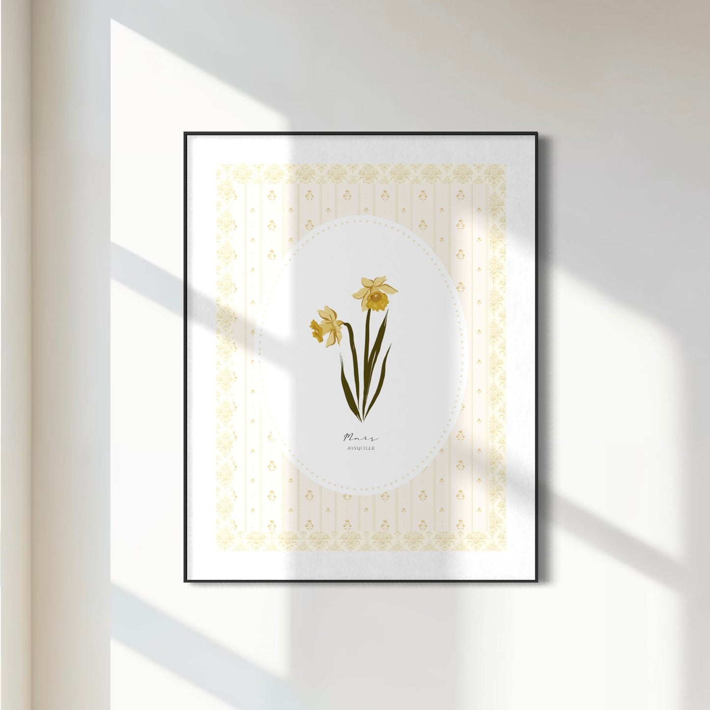 Art Print 535- Birth Flower series by Natasha Prévost