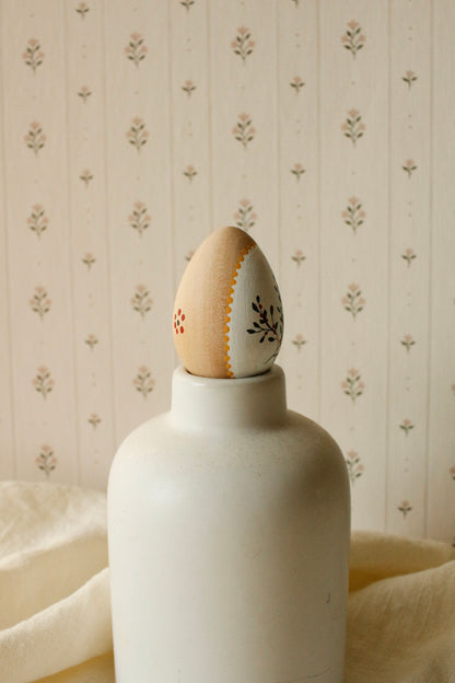 Hand-Painted Decorative Egg- Spring 2026 Collection by Natasha Prévost-No.2