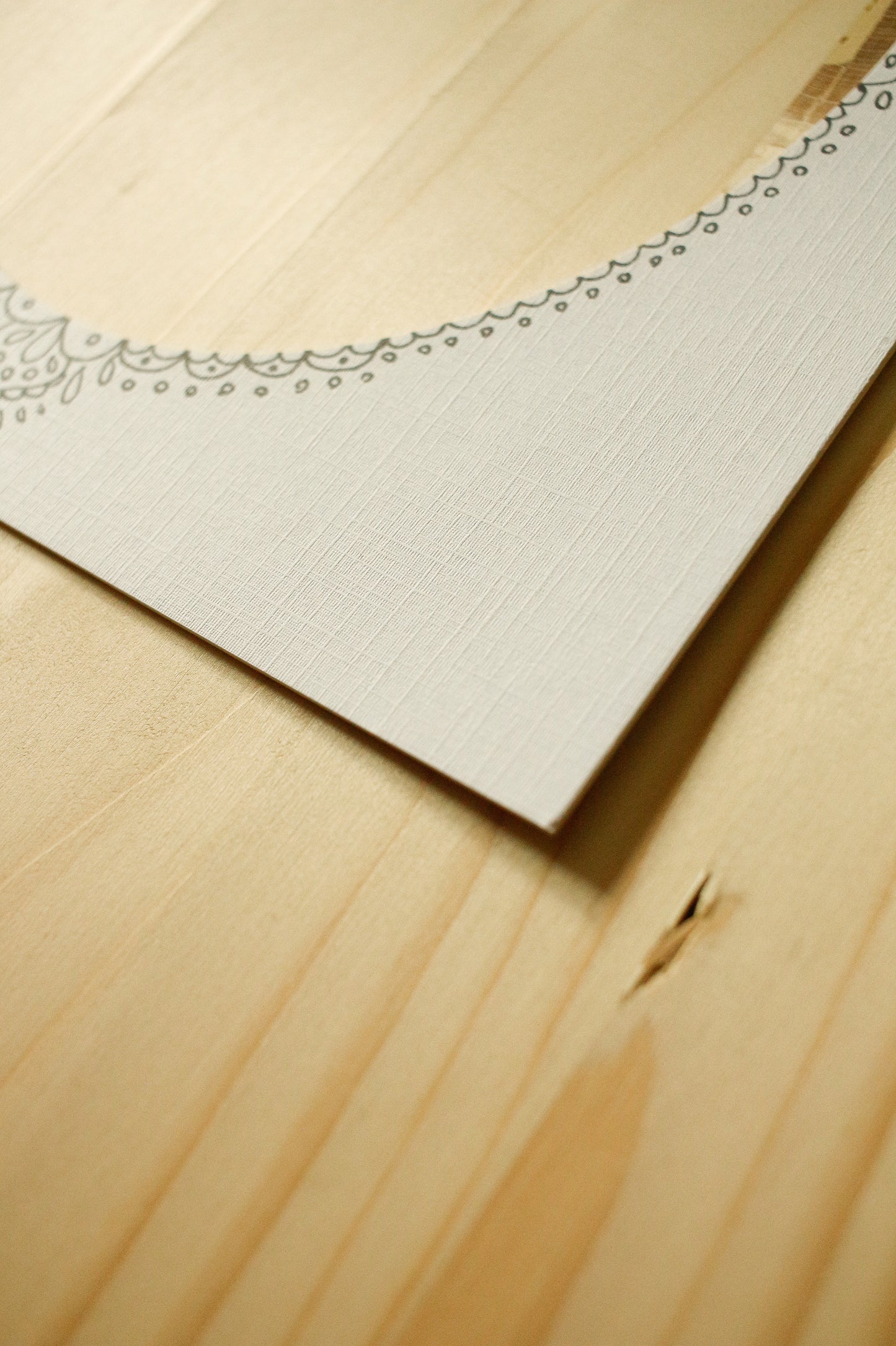 Hand-Illustrated Art Mat 2 by Natasha Prévost