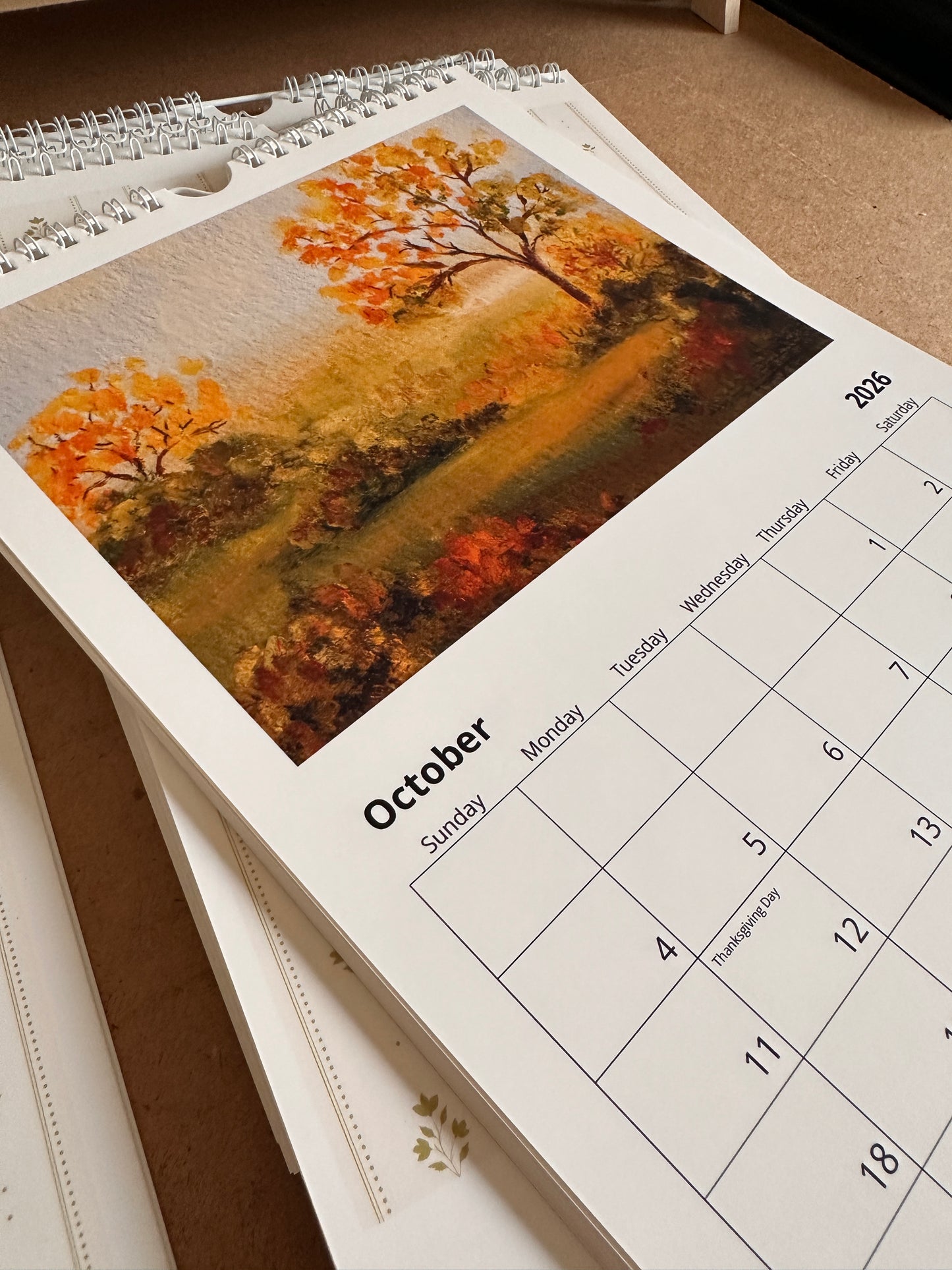 2026 Illustrated Calendar by Natasha Prévost
