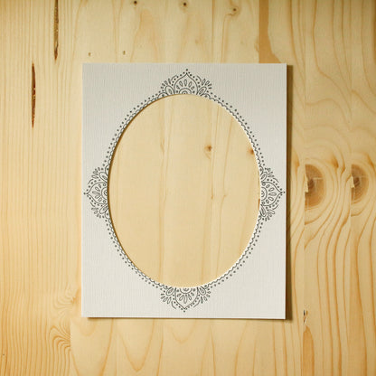 Hand-Illustrated Art Mat 3 by Natasha Prévost