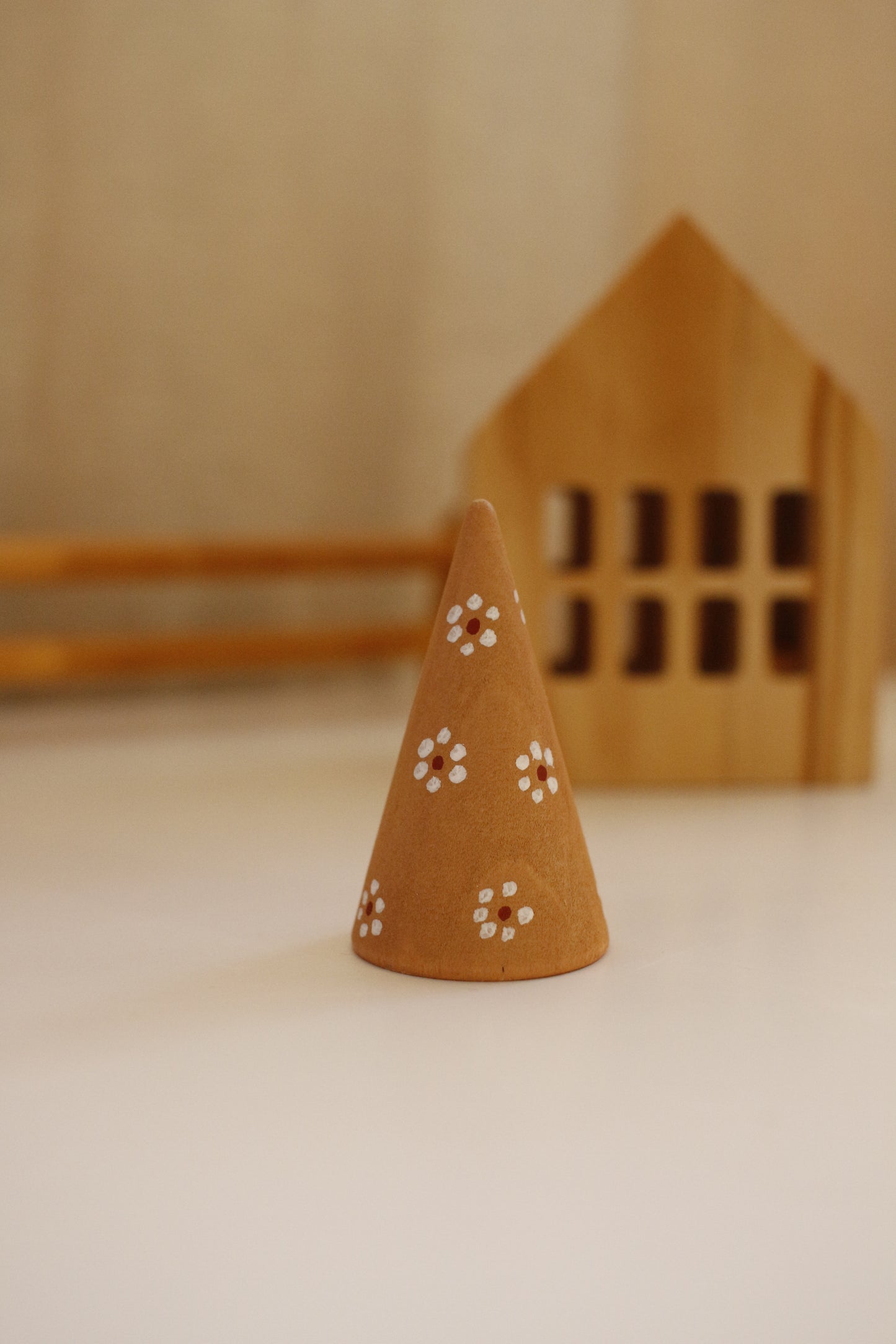 Mini Wooden Trees - Hand-Illustrated by Natasha Prévost