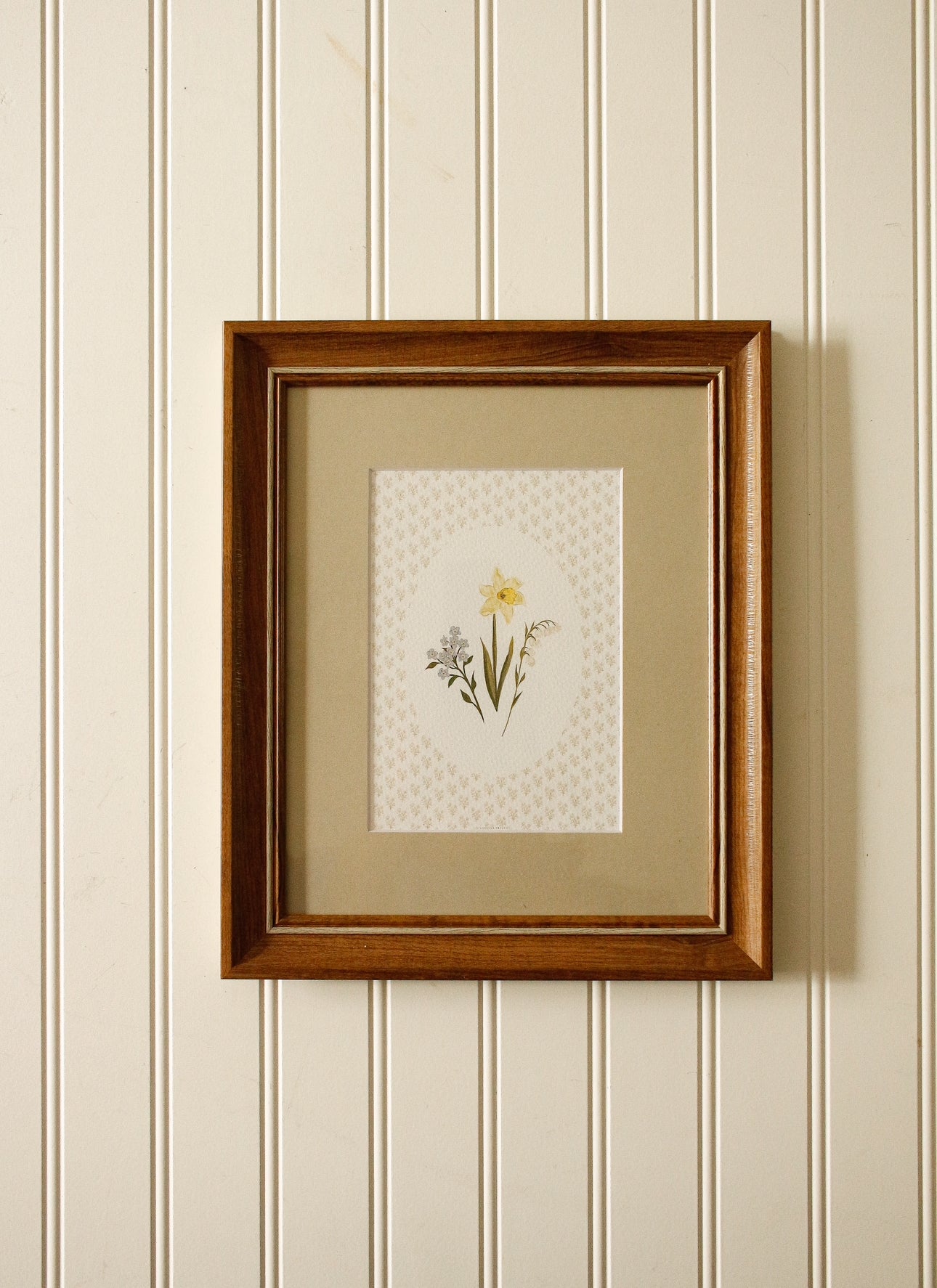 Vintage Framed Art Print 40 by Natasha Prévost