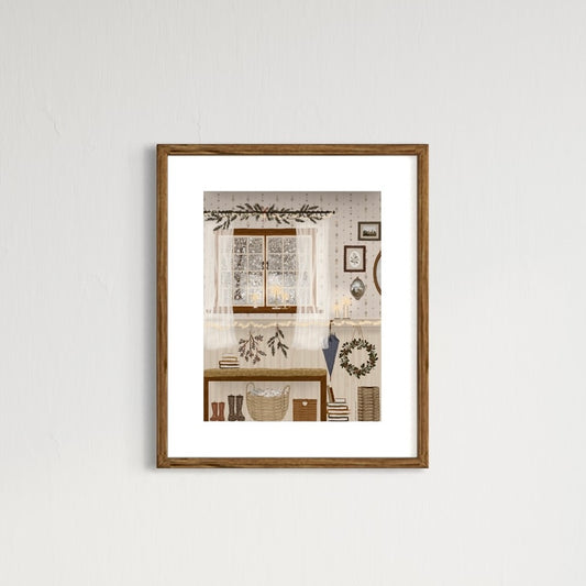 Print 380-Cozy inside: Night