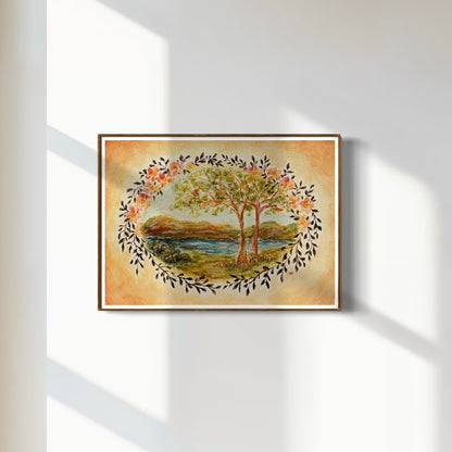 Art Print 496 - Colorful Illustration by Natasha Prévost