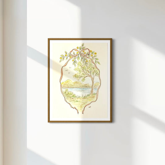 Art Print 493 - Colorful Illustration by Natasha Prévost