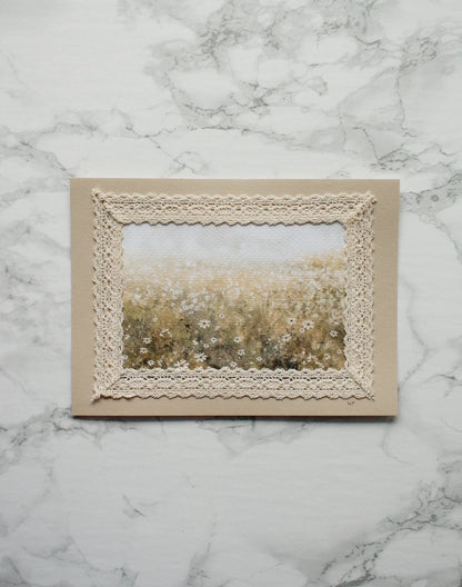 Art Print 468 - Print & Lace Series by Natasha Prévost