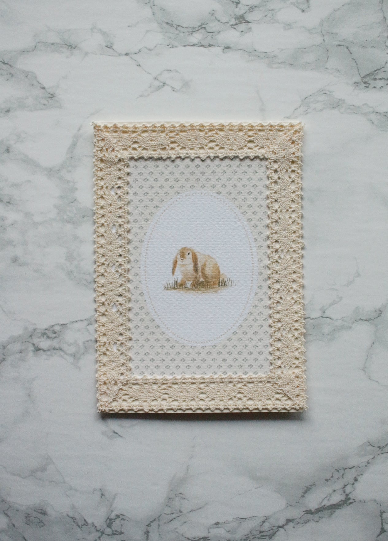 Art Print 460 - Print & Lace Series by Natasha Prévost