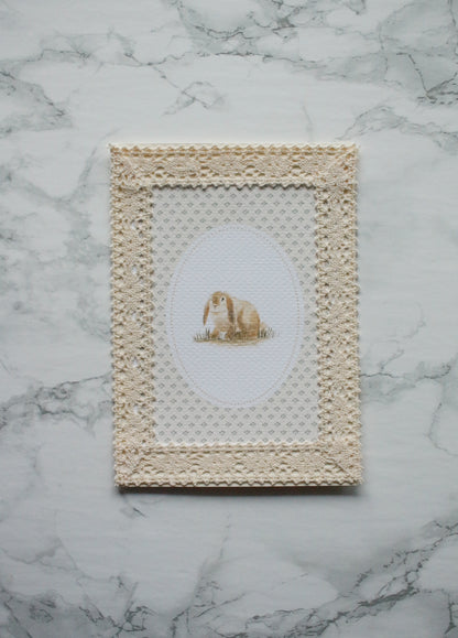 Art Print 460 - Print & Lace Series by Natasha Prévost