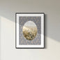 Print 442- Dreamy Flower Field-oval