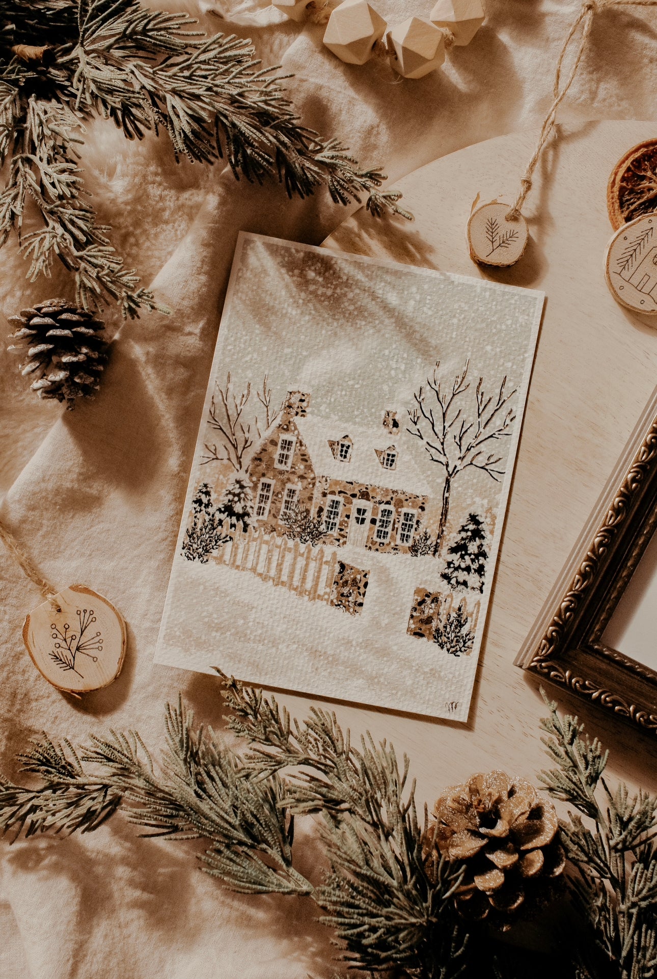 Print 365-Maison de pierres-Daytime