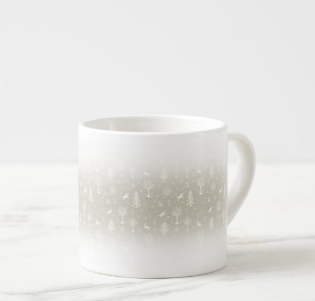 Ceramic Mug - Forest & Birds
