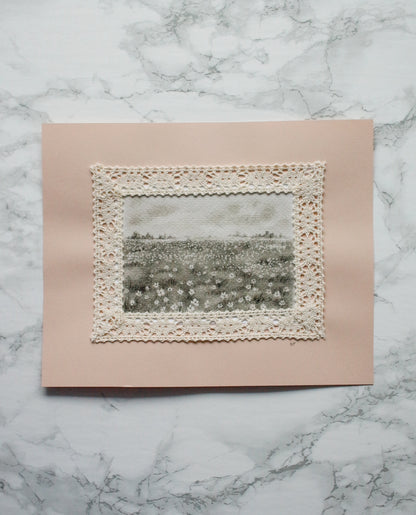 Art Print 461 - Print & Lace Series by Natasha Prévost