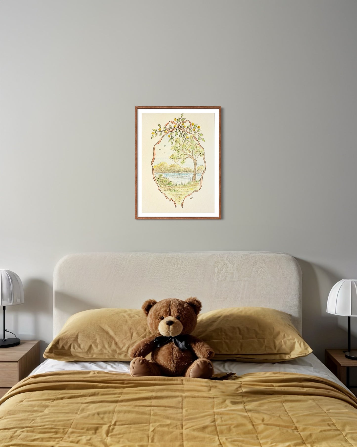 Art Print 493 - Colorful Illustration by Natasha Prévost