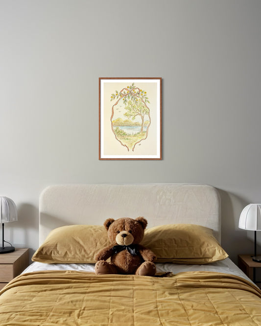 Art Print 493 - Colorful Illustration by Natasha Prévost